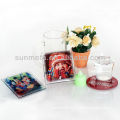 sublimation glass cup mat with coating